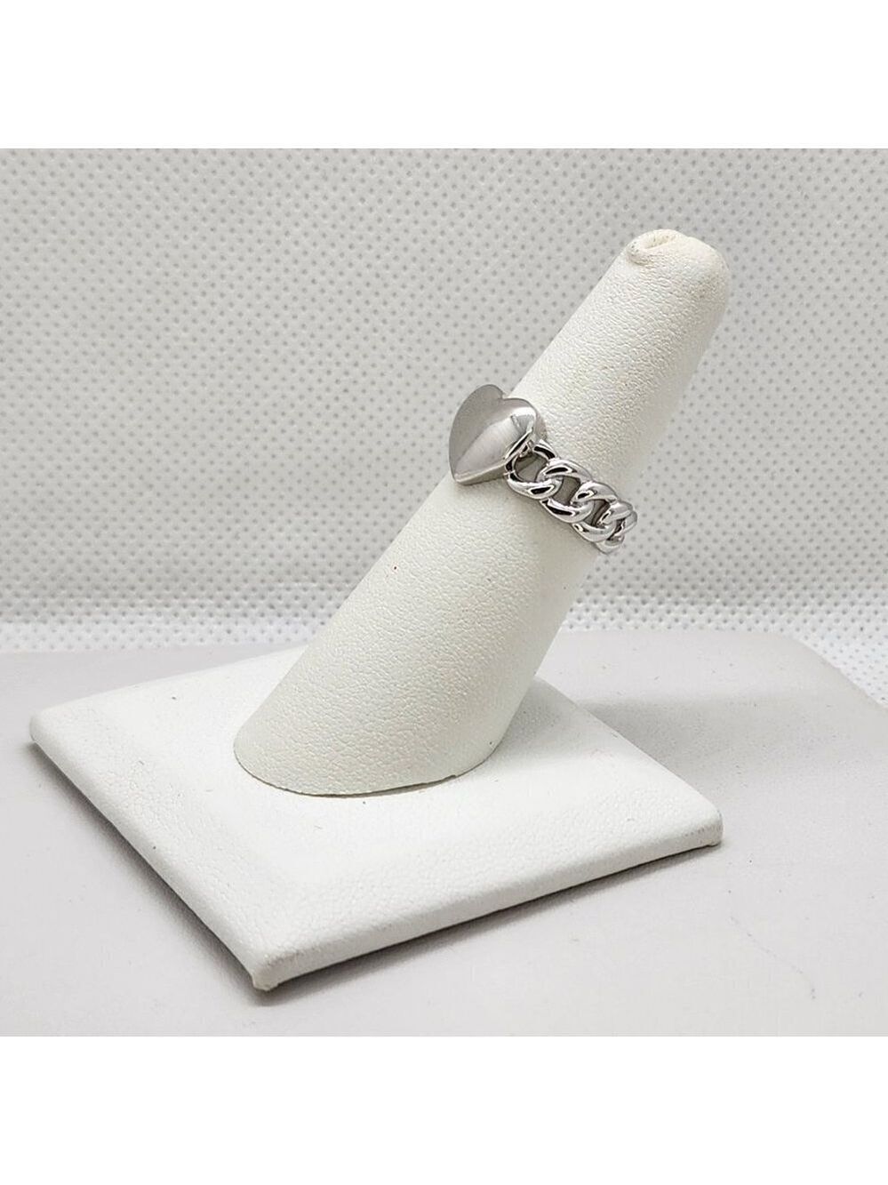 Brand New Sterling Silver 925 Heart Ring